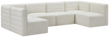 Load image into Gallery viewer, Quincy Cream Velvet Modular Sectional