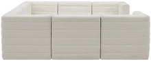 Load image into Gallery viewer, Quincy Cream Velvet Modular Sectional