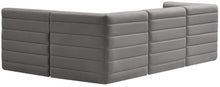 Load image into Gallery viewer, Quincy Grey Velvet Modular Sectional