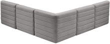 Load image into Gallery viewer, Quincy Grey Velvet Modular Sectional