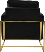 Load image into Gallery viewer, Mila Black Velvet Chair