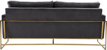 Load image into Gallery viewer, Mila Grey Velvet Sofa