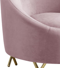 Load image into Gallery viewer, Serpentine Pink Velvet Chair