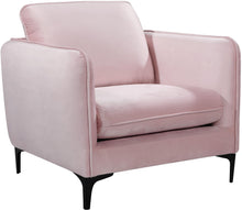 Load image into Gallery viewer, Poppy Pink Velvet Chair