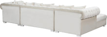 Load image into Gallery viewer, Presley Cream Velvet 3pc. Sectional
