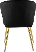 Load image into Gallery viewer, Finley Black Velvet Dining Chair
