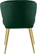 Load image into Gallery viewer, Finley Green Velvet Dining Chair