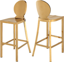 Load image into Gallery viewer, Maddox Gold Stool