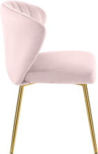 Load image into Gallery viewer, Finley Pink Velvet Dining Chair