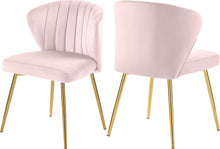 Load image into Gallery viewer, Finley Pink Velvet Dining Chair