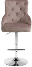 Load image into Gallery viewer, Claude Pink Velvet Adjustable Stool