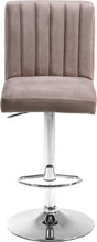 Load image into Gallery viewer, Joel Pink Velvet Adjustable Stool
