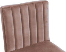 Load image into Gallery viewer, Joel Pink Velvet Adjustable Stool