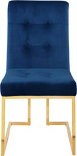 Load image into Gallery viewer, Pierre Navy Velvet Dining Chair