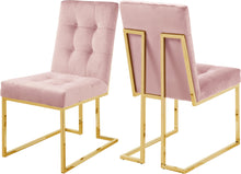 Load image into Gallery viewer, Pierre Pink Velvet Dining Chair