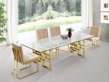 Load image into Gallery viewer, Pierre Beige Velvet Dining Chair