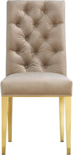 Load image into Gallery viewer, Capri Beige Velvet Dining Chair