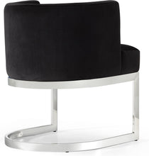 Load image into Gallery viewer, Gianna Black Velvet Dining Chair