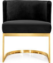 Load image into Gallery viewer, Gianna Black Velvet Dining Chair