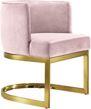 Load image into Gallery viewer, Gianna Pink Velvet Dining Chair
