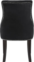 Load image into Gallery viewer, Oxford Black Velvet Dining Chair
