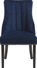 Load image into Gallery viewer, Oxford Navy Velvet Dining Chair