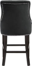 Load image into Gallery viewer, Oxford Black Velvet Stool