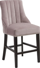 Load image into Gallery viewer, Oxford Pink Velvet Stool