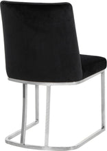 Load image into Gallery viewer, Heidi Black Velvet Dining Chair