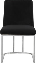 Load image into Gallery viewer, Heidi Black Velvet Dining Chair