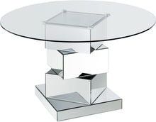 Load image into Gallery viewer, Haven Chrome Dining Table