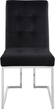 Load image into Gallery viewer, Alexis Black Velvet Dining Chair