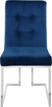 Load image into Gallery viewer, Alexis Navy Velvet Dining Chair