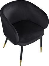 Load image into Gallery viewer, Louise Black Velvet Dining Chair