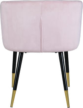 Load image into Gallery viewer, Louise Pink Velvet Dining Chair