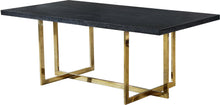 Load image into Gallery viewer, Elle Gold Dining Table
