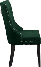 Load image into Gallery viewer, Nikki Green Velvet Dining Chair