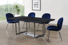 Load image into Gallery viewer, Elle Chrome Dining Table
