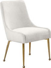 Load image into Gallery viewer, Owen Cream Velvet Dining Chair