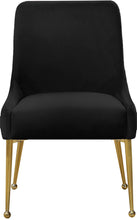 Load image into Gallery viewer, Owen Black Velvet Dining Chair