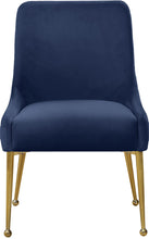 Load image into Gallery viewer, Owen Navy Velvet Dining Chair