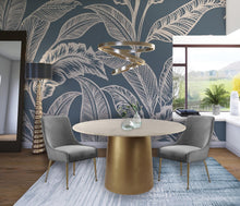 Load image into Gallery viewer, Owen Grey Velvet Dining Chair