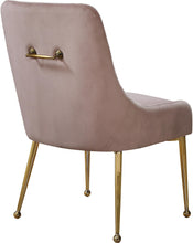 Load image into Gallery viewer, Owen Pink Velvet Dining Chair