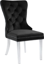 Load image into Gallery viewer, Miley Black Velvet Dining Chair