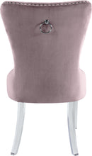 Load image into Gallery viewer, Miley Pink Velvet Dining Chair