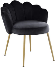 Load image into Gallery viewer, Claire Black Velvet Dining Chair