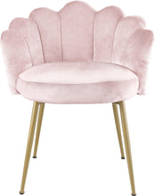 Load image into Gallery viewer, Claire Pink Velvet Dining Chair