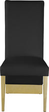 Load image into Gallery viewer, Porsha Black Faux Leather Dining Chair