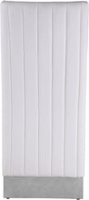 Load image into Gallery viewer, Porsha White Faux Leather Dining Chair