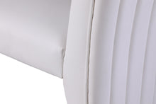 Load image into Gallery viewer, Porsha White Faux Leather Dining Chair